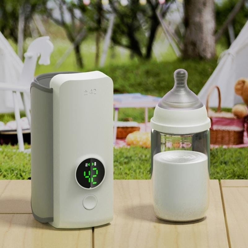J15U Versatile Portable Bottle Warmer Efficient Travel Bottle Warmer Easy Carry for Keeping Baby Drink Warm While Traveling