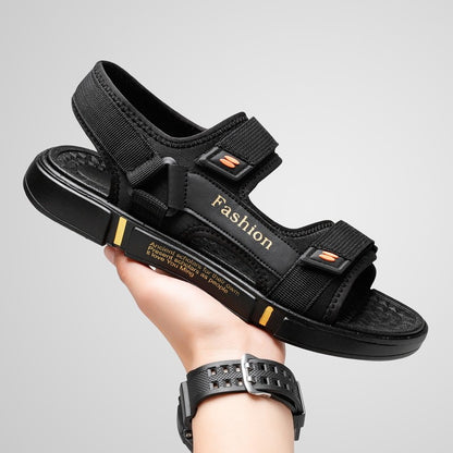 YRZL Summer Mens Sandals Non Slip Wear Resistant Outdoor Sandals for Men Lightweight Comfortable Beach Shoes for Man