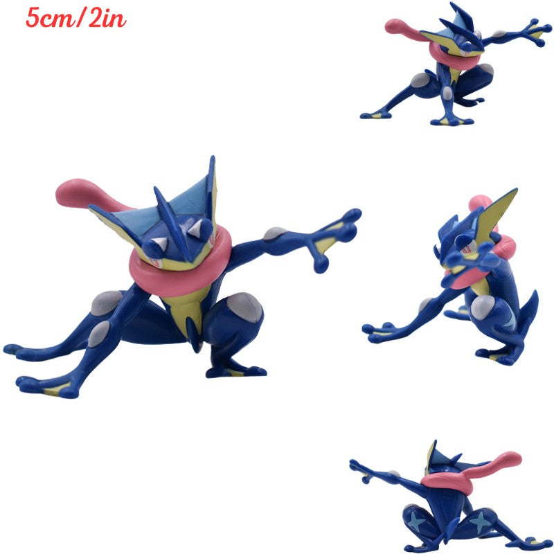 Pokemon Figure Toys Mega Charizard X Y Lugia Dialga Palkia Zekrom PVC Figurine Aggron Treecko Chespin Greninja Model Dolls Gifts