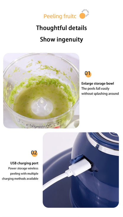 Grape Peeler Fully Automatic Household Electric Fruit Peeler Qingti Peeler Divine Tool Wireless Portable Easy Kitchen Gadget