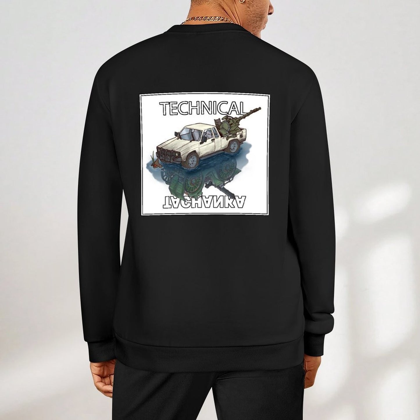Technical/Tachanka Pullover winter clothes tracksuit men wear graphic t shirts men new in hoodies & sweat-shirt