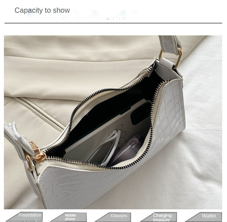 Fashion Exquisite Shopping Bag Retro Casual Women Totes Shoulder Bags Female Leather Solid Color Chain Handbag for Women 2024