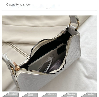 Fashion Exquisite Shopping Bag Retro Casual Women Totes Shoulder Bags Female Leather Solid Color Chain Handbag for Women 2024