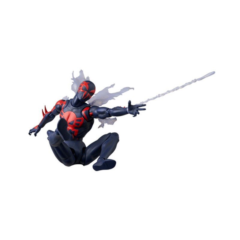 NOVO MAFEX 239 Homem-Aranha 2099 Versão Comic Escala 1/12 6 polegadas Boneco Móvel Artesanal Genuíno Boneco de Ação de Brinquedo