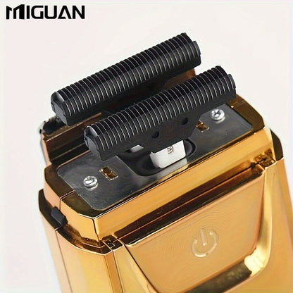 Electric Foil And Bald Shavers 2 In 1 Double Shaver For Men Reciprocating Razor Blade And Popup Beard Trimmer With Rechargeable