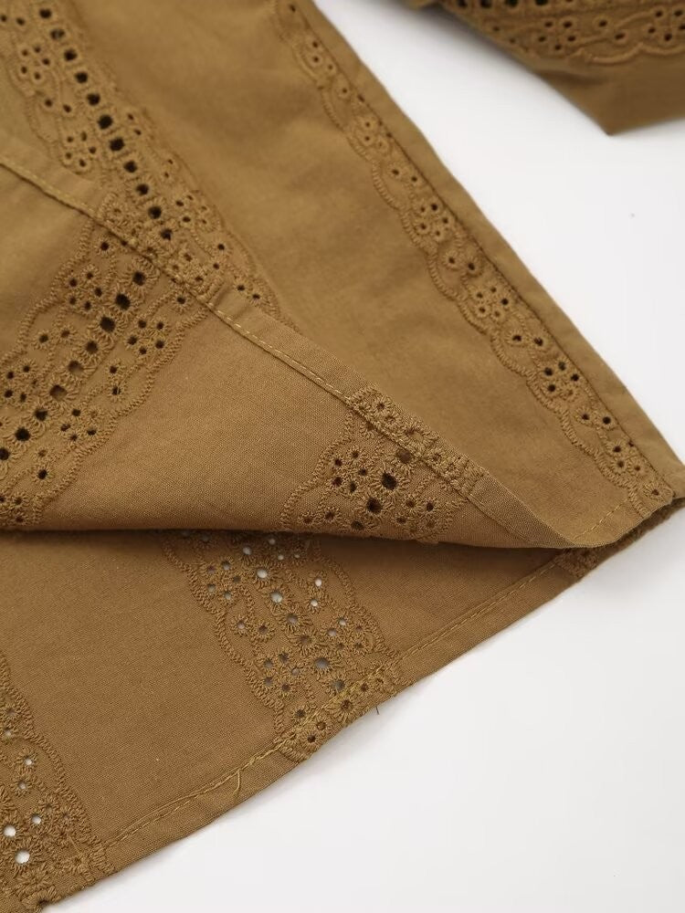 Embroidery Blouses For Lady Y2K Tops Harajuku Fashion Vintage Blouse Elegant Women's Luxury Blouses Long Sleeve Shirt