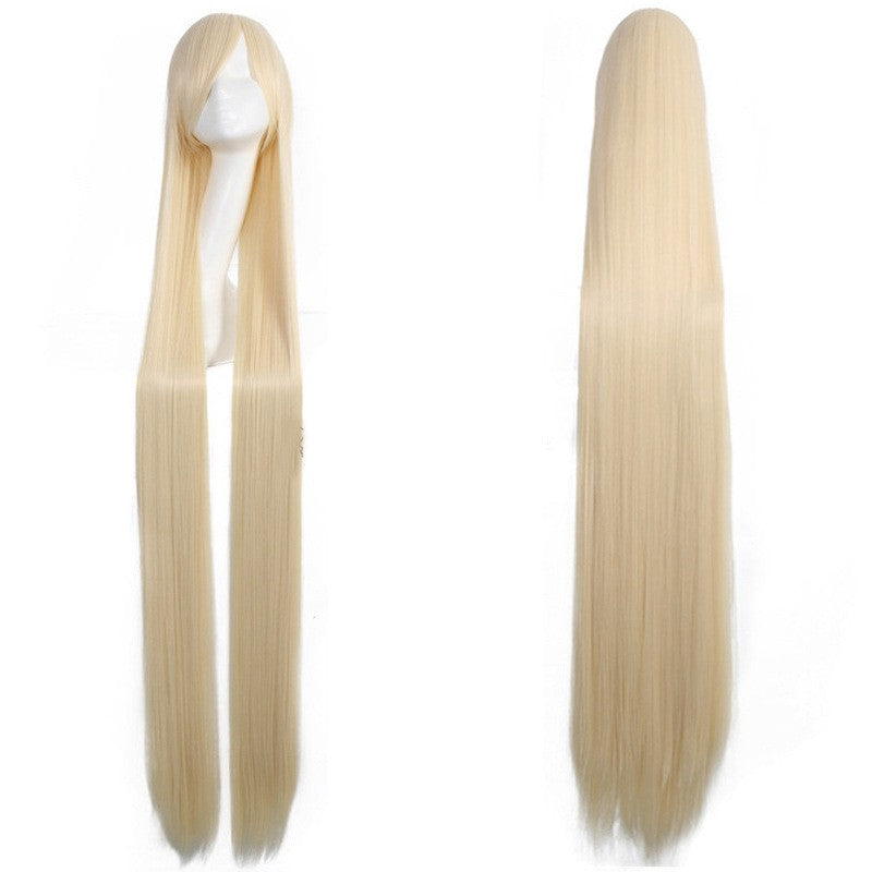 cosplay wig, ancient costume, men and women, long straight hair, anime, colored hair Synthetic fiber wig