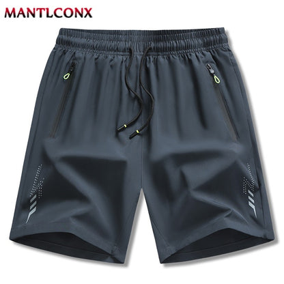 Summer New Men's Shorts Gym Fitness Quick Dry Running Sports Board Shorts Men Classic Joggers Bottom Black Short Pants Man M-4XL