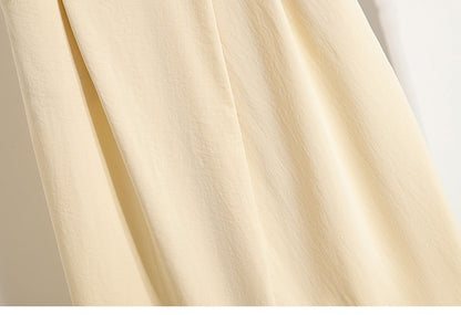 Summer Women Plus Size Skirt 2025 New High Waist Irregular Mid Long Skirt Woman Elastic Waist A Line Pleated Big Size Skirts