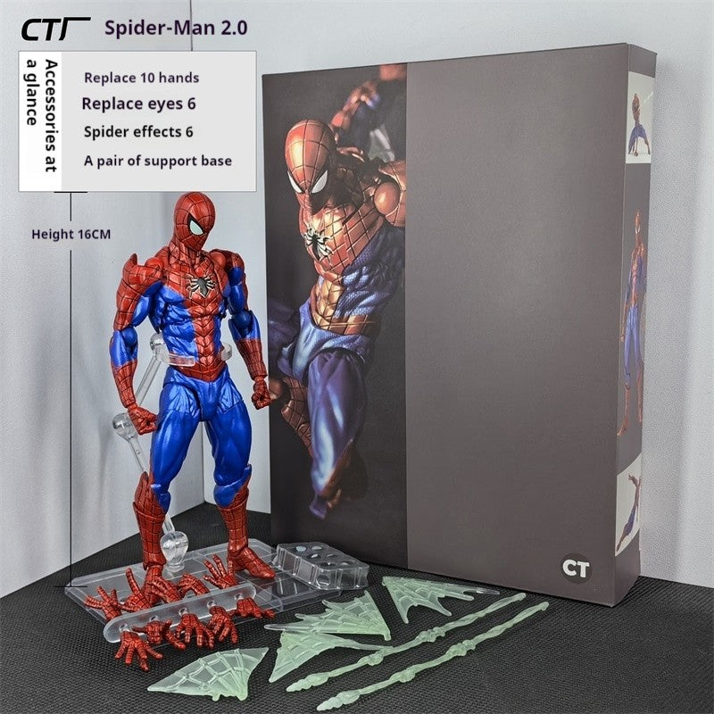 Hot Mess Toy Boneco Superior Homem-Aranha Doutor Octopus - Brinquedo Colecionável Artesanal para Crianças e Fãs por Peter Parker