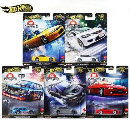 Hot Wheels Premium 2025 FPY86 Ronin Run 2, Japan Historics 5 Car Culture, Modelo Diecast Escala 1:64, Brinquedos Colecionáveis de Presente para Crianças