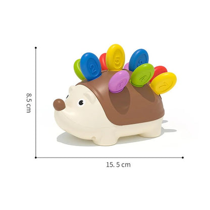 Hedgehog Montessori Baby Toys Hand-eye Coordination Fine Motor Training Develop Concentration Children Sensory Educational Toy