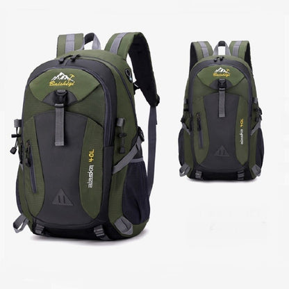 2025 Unisex sport travel backpack large-capacity nylon lightweight outdoor hiking backpack for men and women student schoolbag