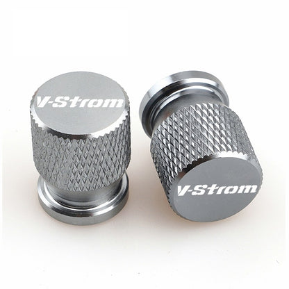 Para SUZUKI V-STROM DL 250 650 1000 1050 XT 800 DE 800DE Vstrom 1000XT 1050XT XT DL1050 VStrom 800DE Tampas de Válvula de Pneu de Motocicleta