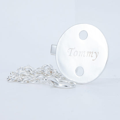 MIYOCAR personalized bling pacifier clip BPA free dummy bling unique gift baby shower