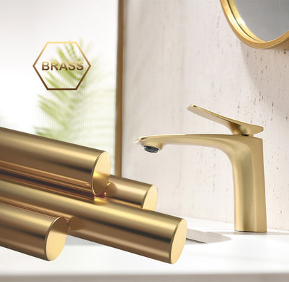 Torneiras de Luxo VGX para Banheiro Misturador de Lavatório Torneira Gourmet Quente e Fria Latão Cromado Preto Dourado Escovado