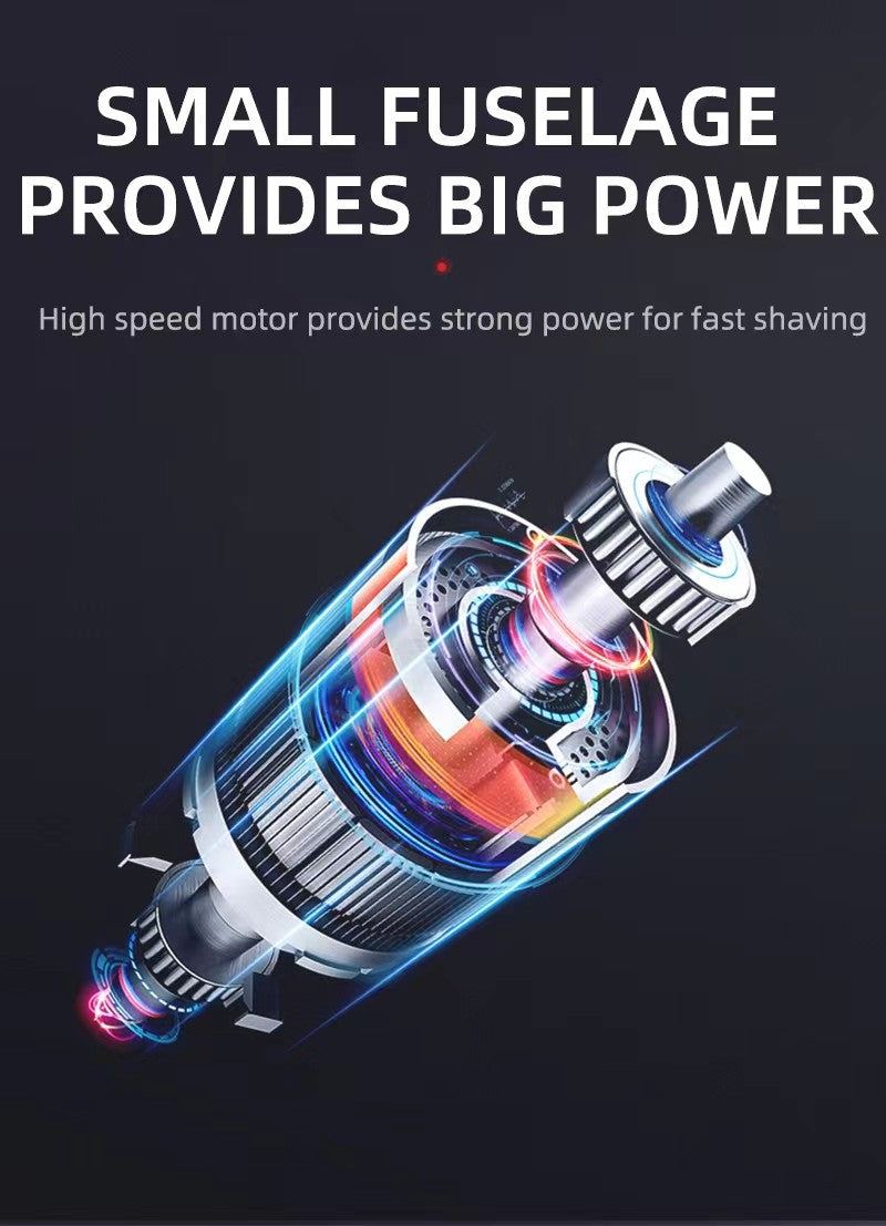 Retro Oil Hair Gradient Shaver Comme 2024 Hair Salon Push White Hair clipper Whitener Push knife