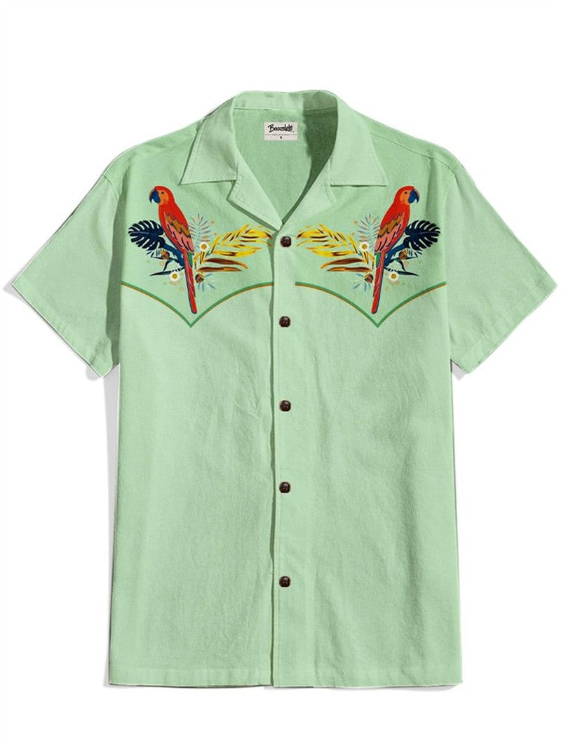 Men's Shirts Summer Casual Fashion Short Sleeved Shirts Mens Hawaiian Shirts Casual Clothing Camisas De Hombre Elegantes De Lujo