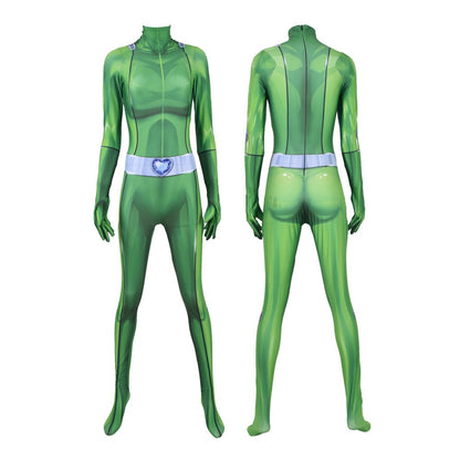 Totally Spies Cosplay Costume Sam Clover Alex Zentai Jumpsuits Mandy Britney Bodysuit Halloween Suit
