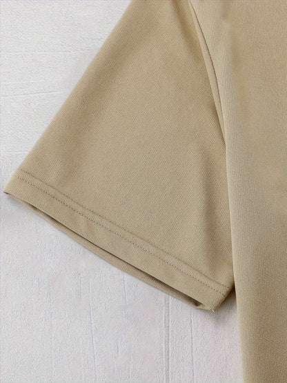 Summer men's 100% cotton comfortable casual wide plus size prediction for future letter printed round neck short sleeved T-shirt