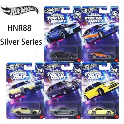 Nova Coleção de Carros Miniatura Hot Wheels Silver Series HNR88 Velozes e Furiosos Plymouth Alloy Diecast