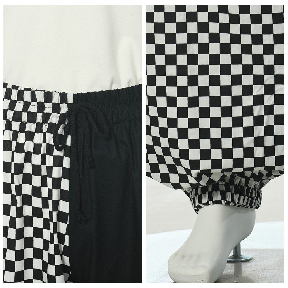 Clown Costume Pants Halloween Party Cosplay Striped Pliad Bloomers