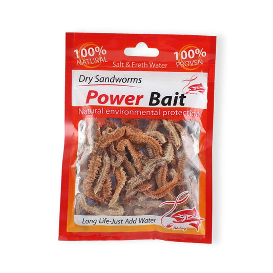 1 Saco De Lagartas Secas Isca De Pesca Ecológica Portátil Comida Sedutora Para Animais Aquáticos Uso Como Atração 10g