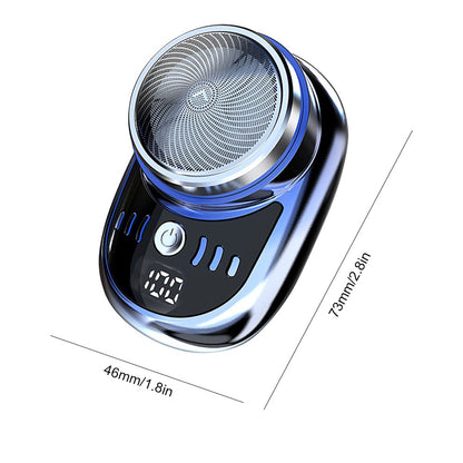 1/2PCS Mini Electric Travel Shaver For Men Pocket Size USB Charging Portable Painless Cordless Trimmer Knive Face Beard Razor  ?