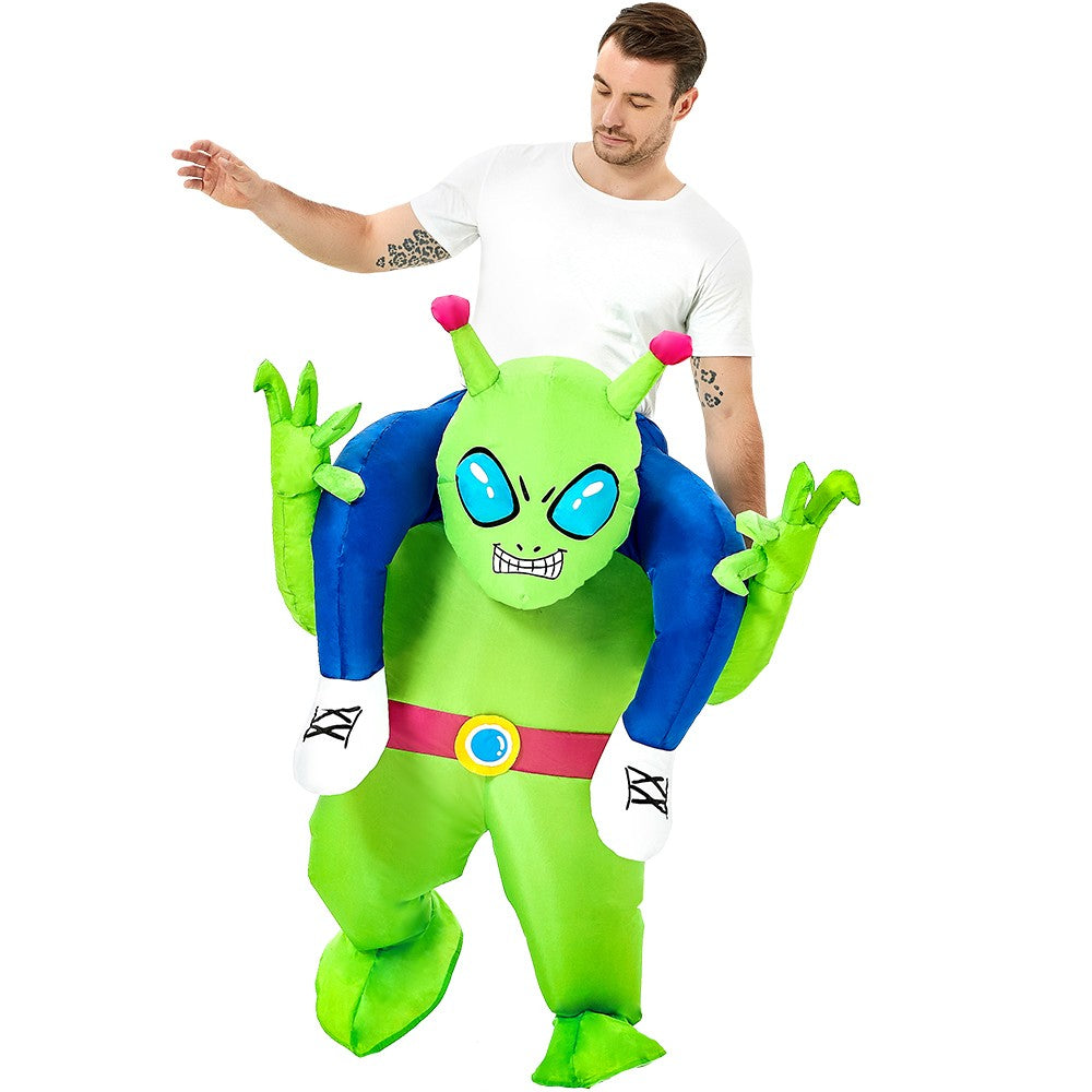 New Riding Animal Inflatable Costume Anime Suits Dress Mascot Purim Halloween Christmas Party Cosplay Costumes for Adult