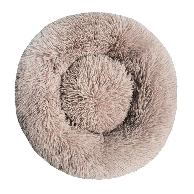 Cama Redonda para Cães, Cama Quente de Inverno para Gatos, Cesto de Pelúcia para Cães, Cama Lavável para Pequenos, Médios e Grandes Cães, Sofá para Gatos