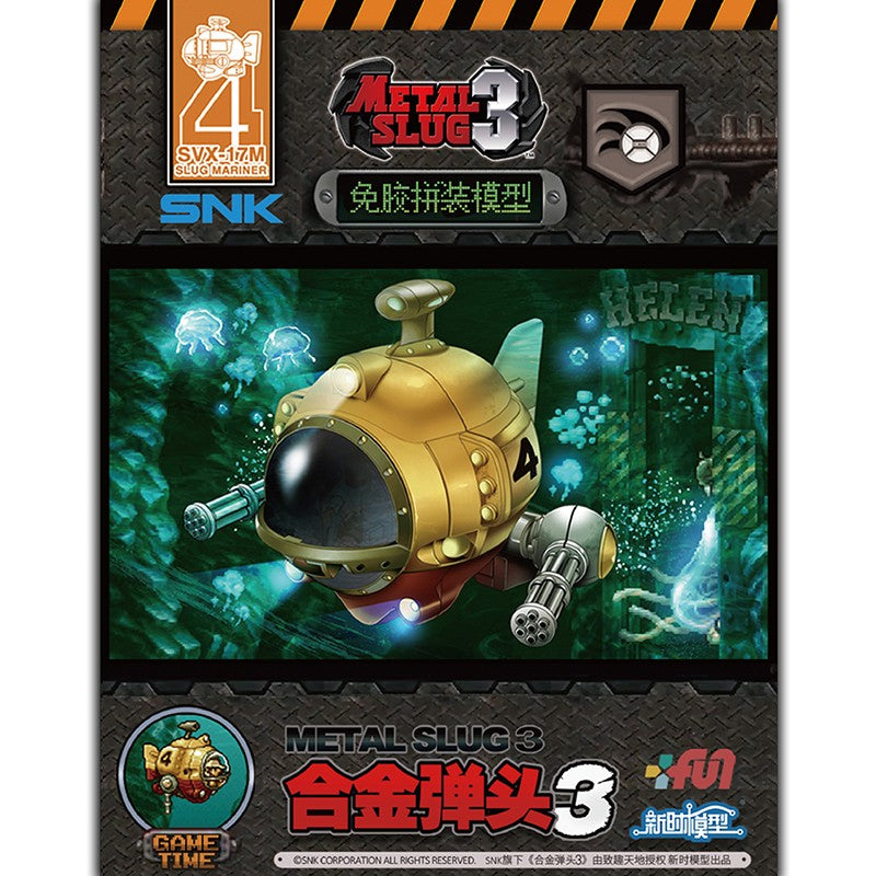Kits de Montagem New Era Models Metal Slug 3 - Miniaturas de Veículos Militares Escala 1/72 Tanques/Mechas/Aeronaves/Caminhões Modelos Colecionáveis