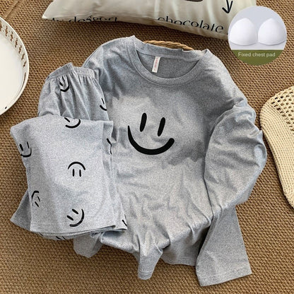 Plus Size Women's Pajamas Set Disney Cartoon Mickey Mouse Plus Size Sleepwear Cute Splice Pajama 2PC Set Nightwear Loungewear