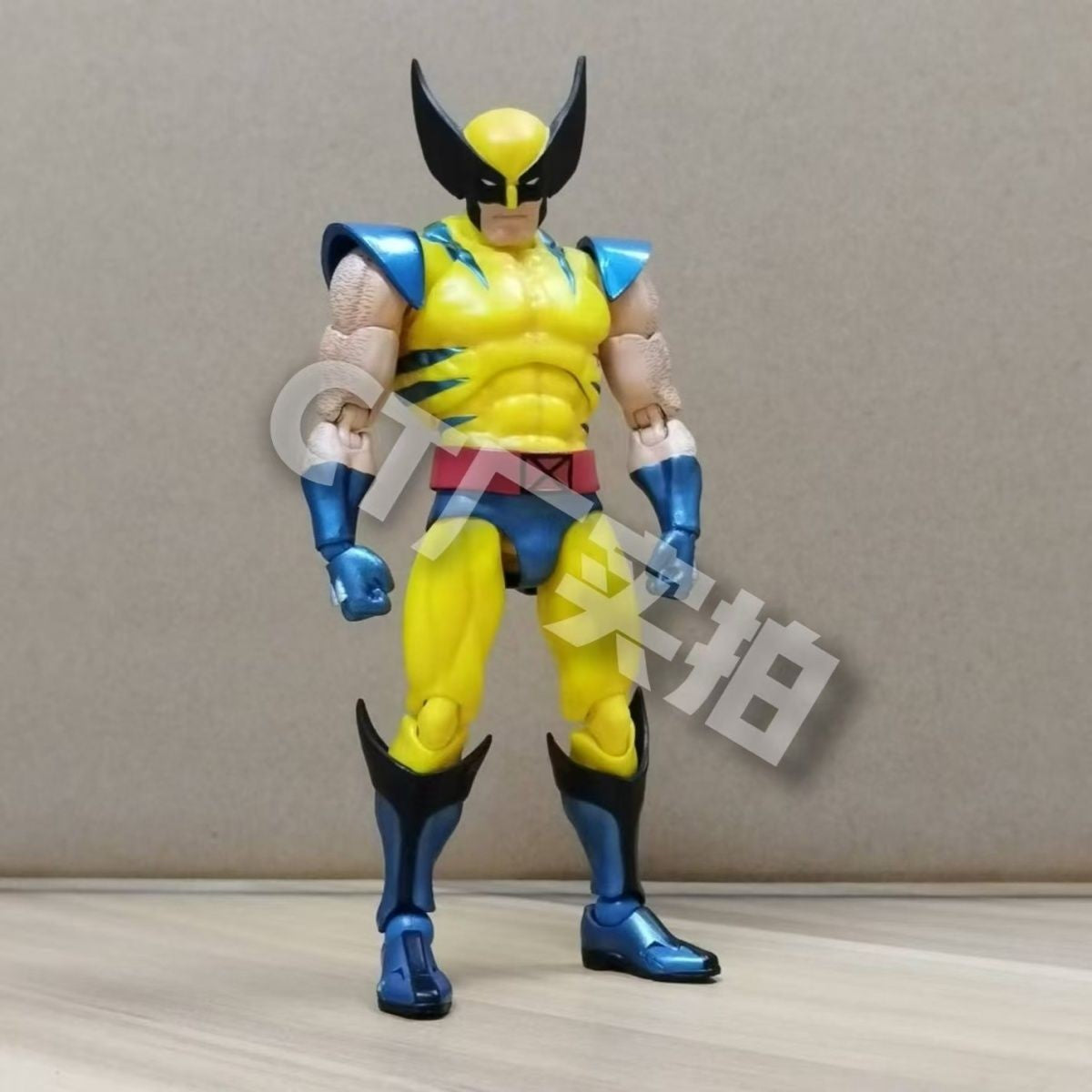 CT Toys Gambit Wolverine Figure Mafex 138 Hellverine Mafex 96 Boneco de Ação X-Men Marrom Quadrinhos SHF Modelo KO Boneco de Brinquedo