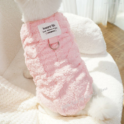 Roupas de Inverno para Cães, Colete de Lã para Teddy Bichon Pomeranian, Colete de Inverno para Cães Pequenos e Gatos, Fantasia para Animais de Estimação, Roupa para Cães, Atacado