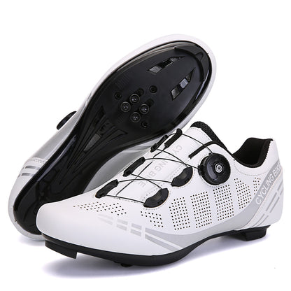 Mountain Riding Shoes Moped Road Lock Shoes Sports Racing Bikes High Endurance Locking Shoes Road Speed Riding Sneakers