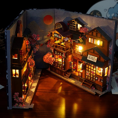 1 unidade, Kit DIY Book Nook, Kit de Modelo para Montar, Decoração de Estante, Micro Modelo de Decoração para Casa, O presente perfeito para adolescentes e adultos