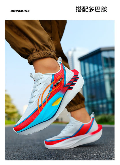 Running Shoes Casual Carbon Board Marathon Men Sports Tenis Air Breathable Women's Comfortable Athletic Nonskid Leisure Sneakers