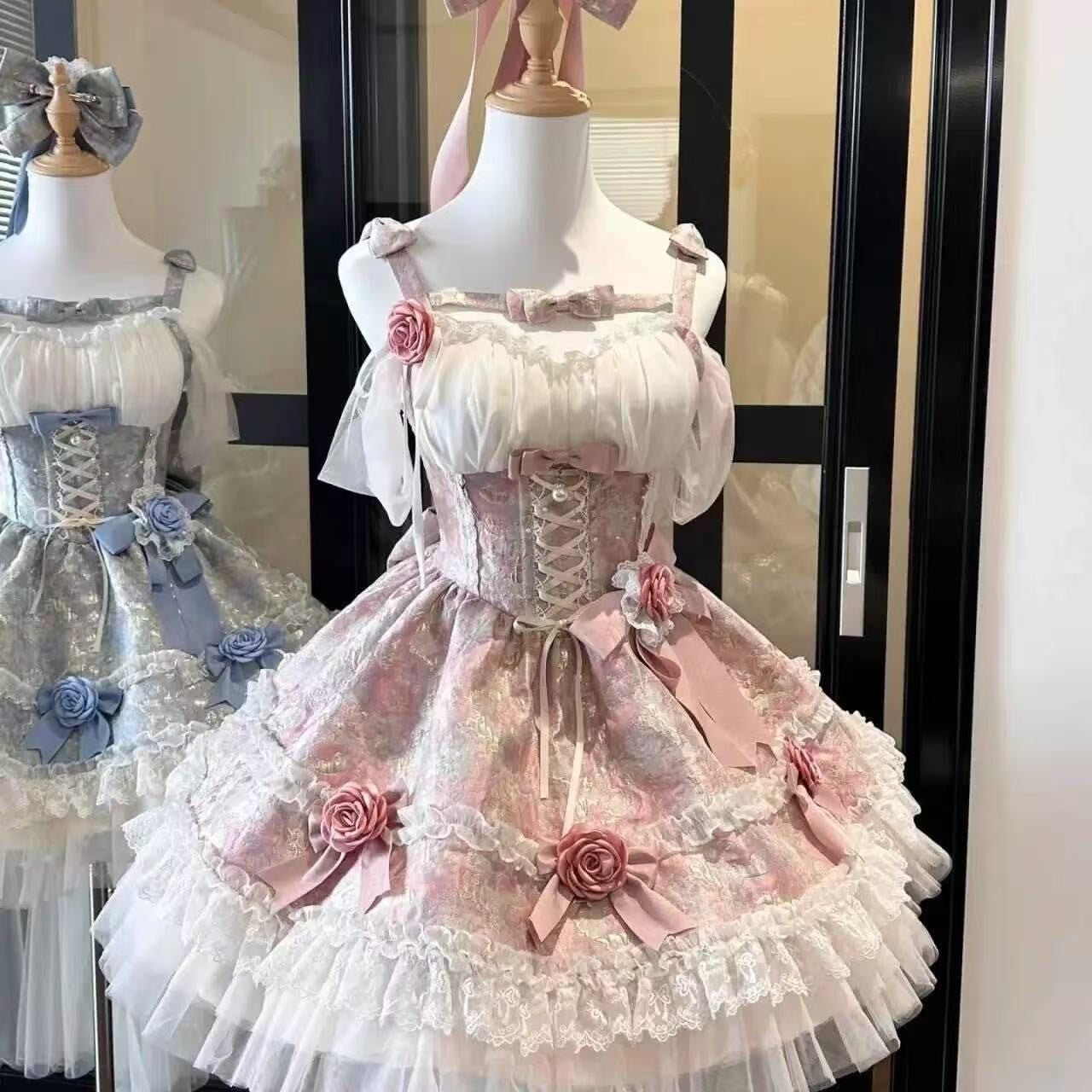 Gothic Y2k Sling Dress Women Harajuku Retro Tulle Ruffles Trim Christmas Party Outfit Grunge Aesthetic Sleeveless Elegant Wear