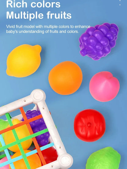 7Pcs Kids Educational Cube Shape Matching Stacking Learning Toys Educational Play Games Baby Toys