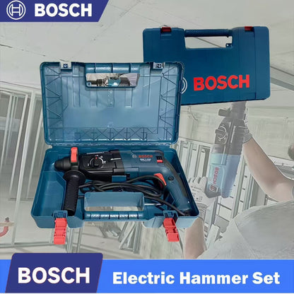 Bosch furadeira de impacto sem escovas martelo elétrico GBH2-28 Ferramenta multifuncional de alta potência de nível industrial