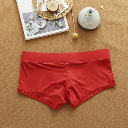 Men's underwear with milk silk comfortable sports boxer aussiebum-m218 bag