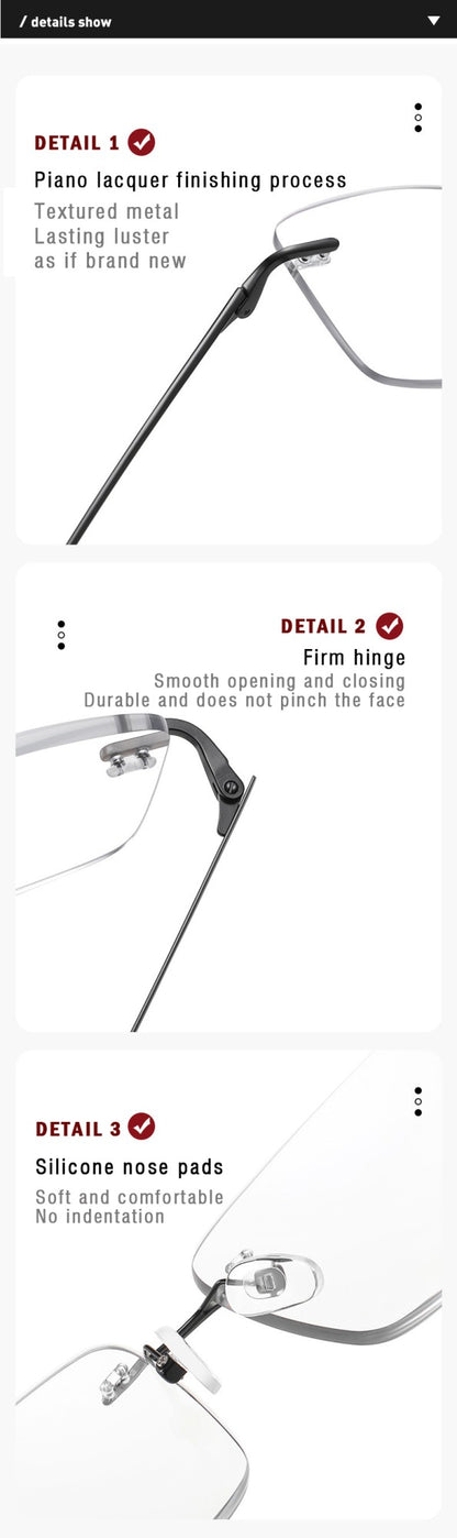 KANSEPT Mens Reading Glasses Woman Optical Lenses Man Women Lens Eyeglasses Women's Eyeglass Frame Men Sunglasses Eye-glasses -2