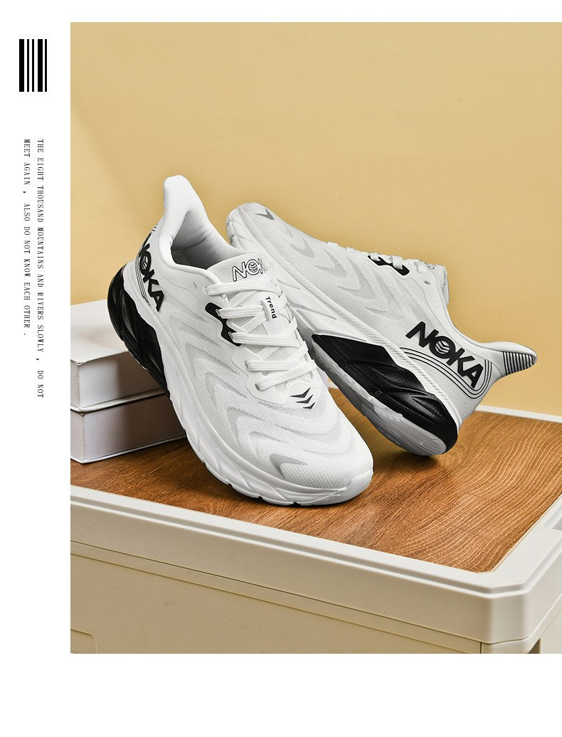 TQBQQ Men's Running Shoes Lightweight Breathable Comfortable Cushioned Sneakers for Walking Gym Casual Wear Athletic Shoes