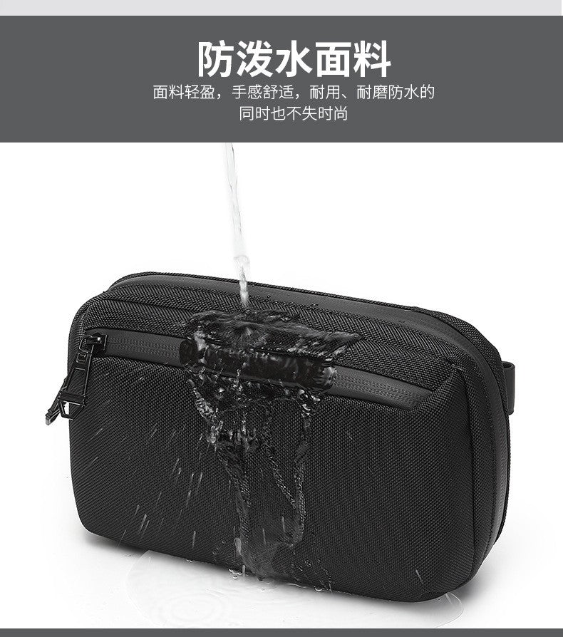 OZUKO Multi-Functional Business Casual Handbag Stylish Simple and Versatile Shoulder Messenger Bag Clutch Bag