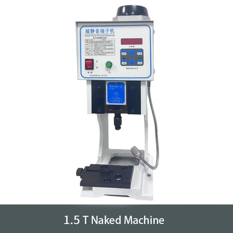 Zten 1.5T 2T Automatic Flat Cable Electric Crimper Tool Low Noise Wire Terminals Crimping Machine Multiple Connectors Support