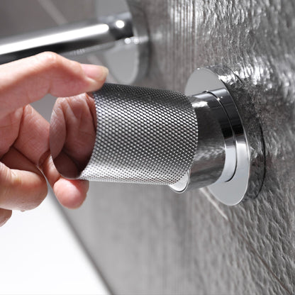 Torneira de banheiro de luxo, preta, de latão, montada na parede, com alavanca única e design moderno de 2 furos para pia de água quente e fria