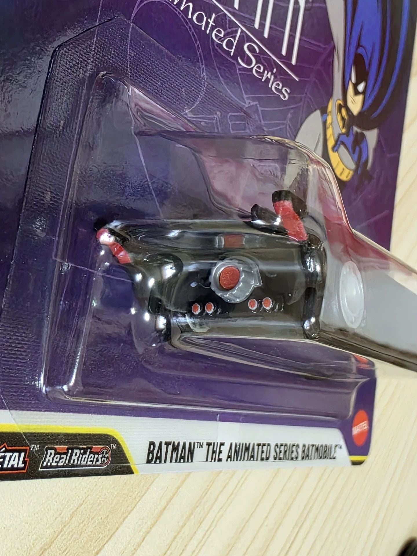 Hot Wheels Premium Pop Culture Batman The Animated Series Batmobile 1:64 Scale Diecast Car Model Alloy Vehicle Collectible Toy