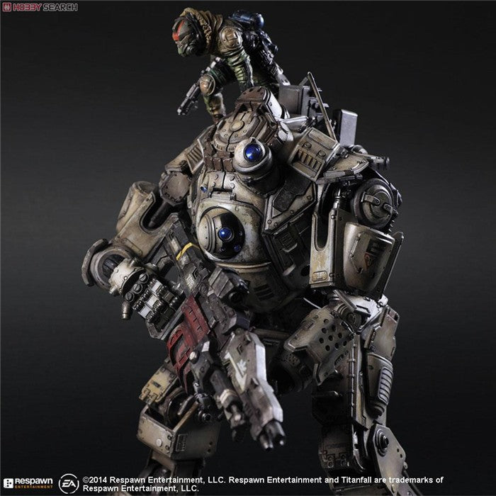 PLAY ARTS 27cm Titanfall Atlas Boneco de Ação Brinquedos Modelo