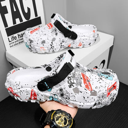 Man Shoes EVA Slippers Summer Men Garden Clogs 2025 Summer Slippers for men Outdoor Slide Soft Beach Shoes Male Summer Sandals