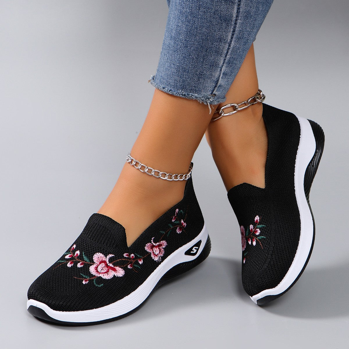 Women's summer breathable mesh flat shoes women's shoes casual sneakers shoes, clearance free shipping